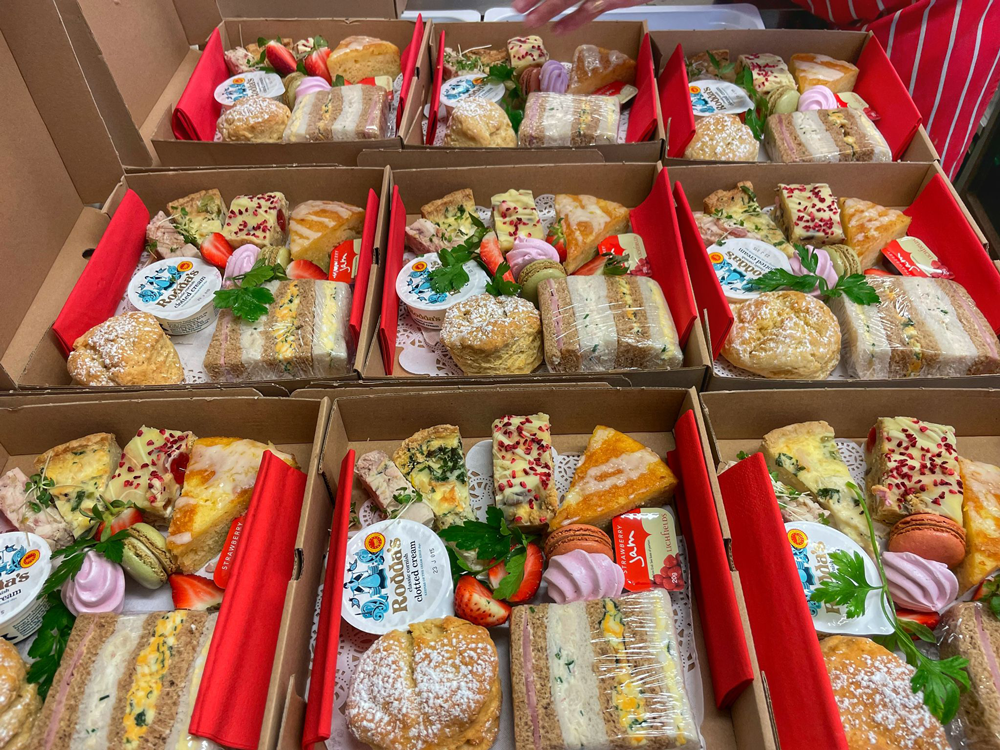 Afternoon Tea Delivery Boxes
