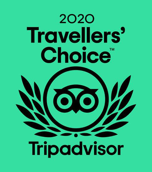 Tripadvisor Traveller's Choice 2020 Award